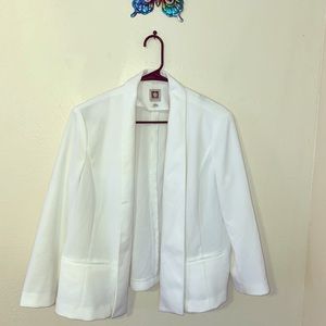 White blazer
